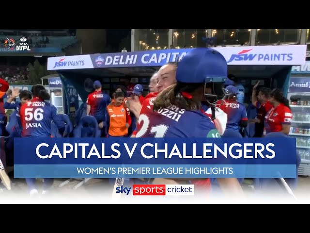 Delhi Capitals FOURTH win ⚡ | Delhi Capitals v Royal Challengers Bangalore | WPL Highlights