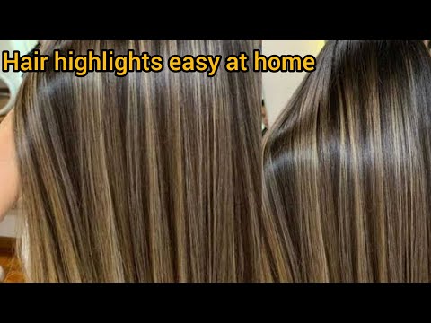 Highlights & Cap Streaking Full technique For beginner || Step by Step Cap streaking on hair
