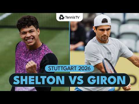 Ben Shelton vs Marcos Giron Two-Day Rollercoaster! 🎢 | Stuttgart 2026 Highlights