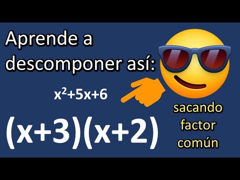 FACTORIZAR POLINOMIOS. Método de sacar factor común. Trinomios.