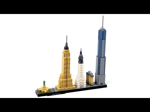 Vidéo LEGO Architecture 21028 : New York