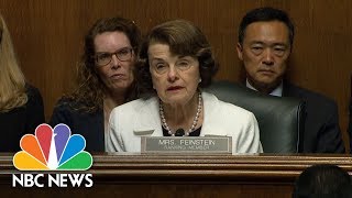 Senators Chuck Grassley Dianne Feinstein Warn FBI Nominee Wray Against Power | NBC News
