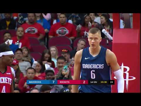 Kristaps Porzingis (23 Points) vs Houston Rockets