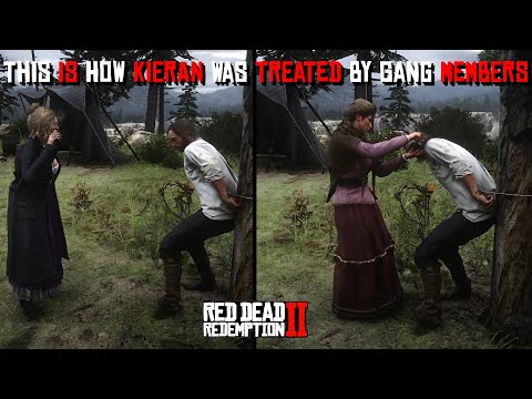 This is How Kieran Was Treated by Gang Member When He Was Tied To A Tree In Red Dead Redemption 2