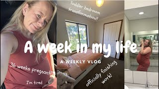 [weekly vlog] games night, toddler bedroom transformation, last week working!  | Kirsty Virgo