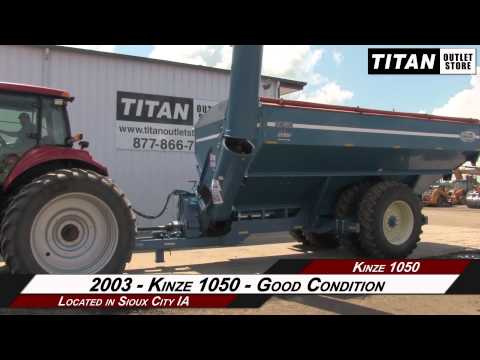 Kinze 1050, 1000 PTO, Light Pkg, Tarp, Hyd Auger Sold...