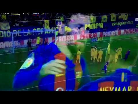 Golazo de Messi ante el Villarreal 08-01-17