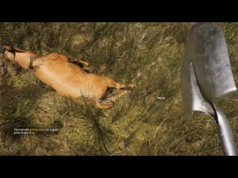 Far Cry® 5 Hunting Deer With A Shovel