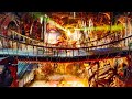 Indiana Jones Adventure W BRIDGE ROPE EFFECT Restored