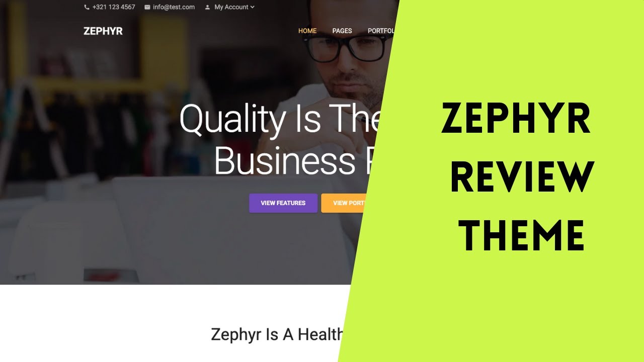 🥇 ZEPHYR THEME REVIEW | WORDPRESS THEME