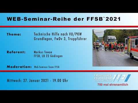 #4 Web-Seminar FFSB - Technische Hilfe VU/PKW