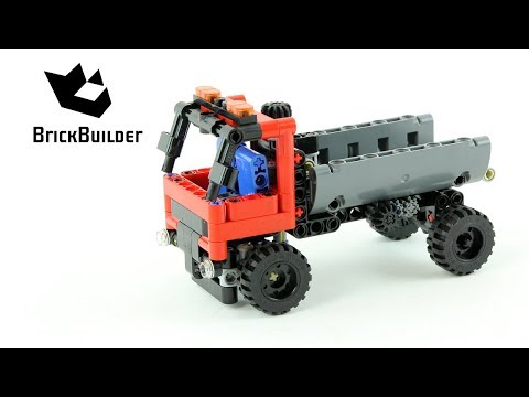 Vidéo LEGO Technic 42084 : Le camion à crochet
