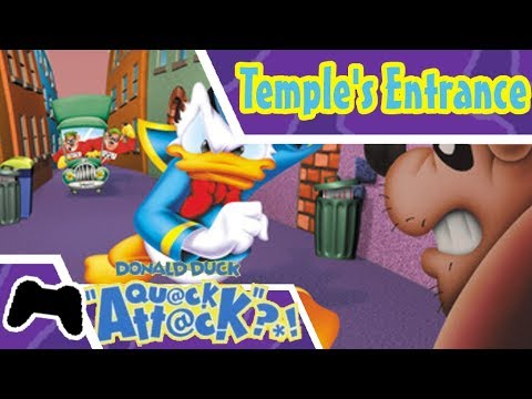 Donald Duck: Quack Attack [PS1] // Merlock's Temple 1 - Temple's Entrance [#2]