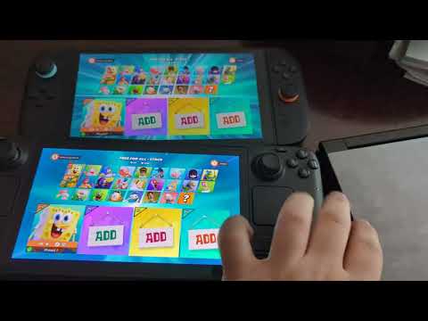 Steam Deck vs Switch 2 - Nickelodeon All-Star Brawl