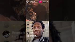 JusBlo600 & Memo600 Diss Wooski & FBG On Instagram Live