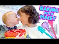 Maisy Helps Me Bake & SuperBowl Drama!