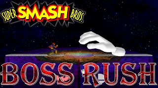 Super Smash Bros. - Boss Rush (All Boss Fights, No Damage)