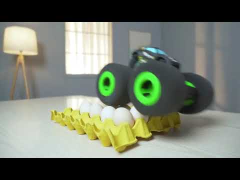 RC Stunt Monster Truck with sponge wheels 2.4Gh