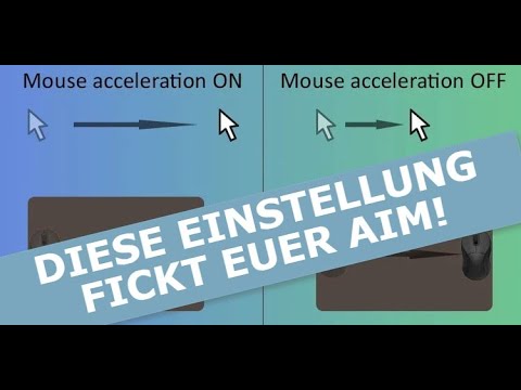 🔧- Maus für Gaming optimieren! 100% Mouse Precision und Raw Input für SOFORT BESSERES Aim!