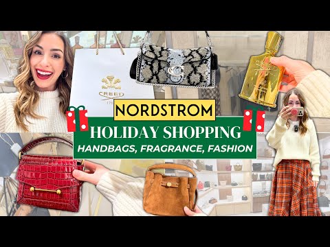 NORDSTROM HOLIDAY SHOPPING VLOG! 🎁 The BEST Mid-Range Bags, Fragrances & Fashion Gifts