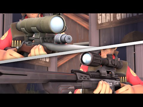 Sniper Rifle Vs Machina