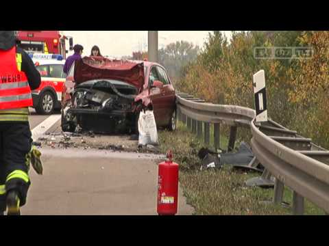 Reifenplatzer verursacht Unfall auf der A 71