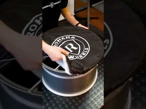 Unboxing Rohana RFX5 in Brushed Titanium #rohanawheels #carguys