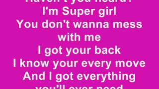 Hilary Duff - Supergirl Lyrics