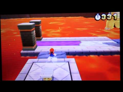 Super Mario 3D Land W8 - Bowser Speed run 117 seconds