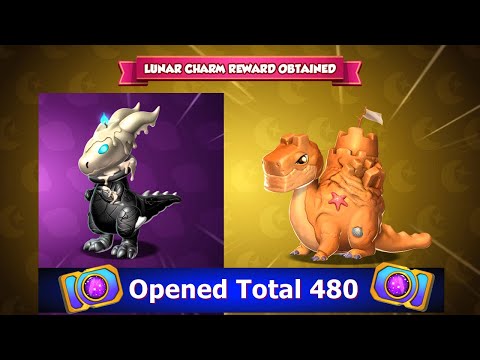 Got Sandcastle and Ghost Flame dragons | Opened total 480 Starfall ticket | DML