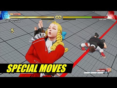 Karin's Special Moves and Critical Art in Street Fighter V: Champion Edition
