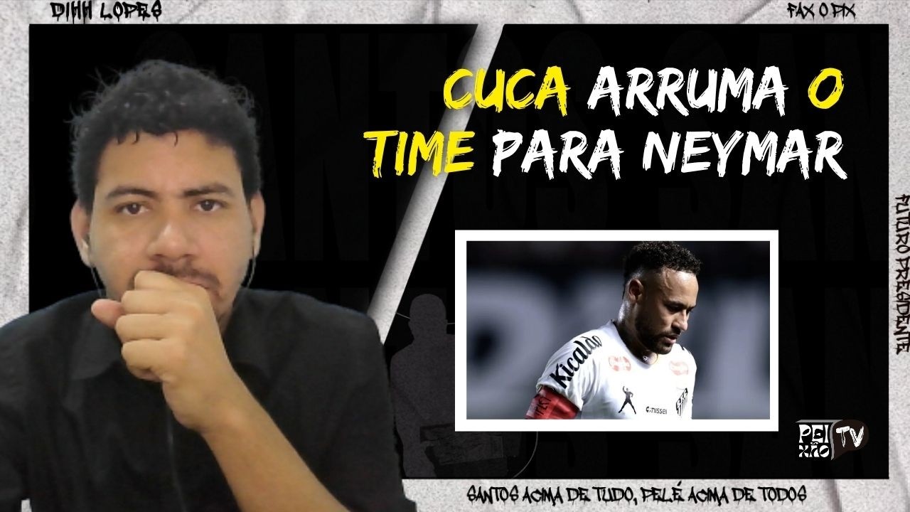 NEYMAR FOI O 3° MELHOR FISICAMENTE DO SANTOS CONTRA O GALO