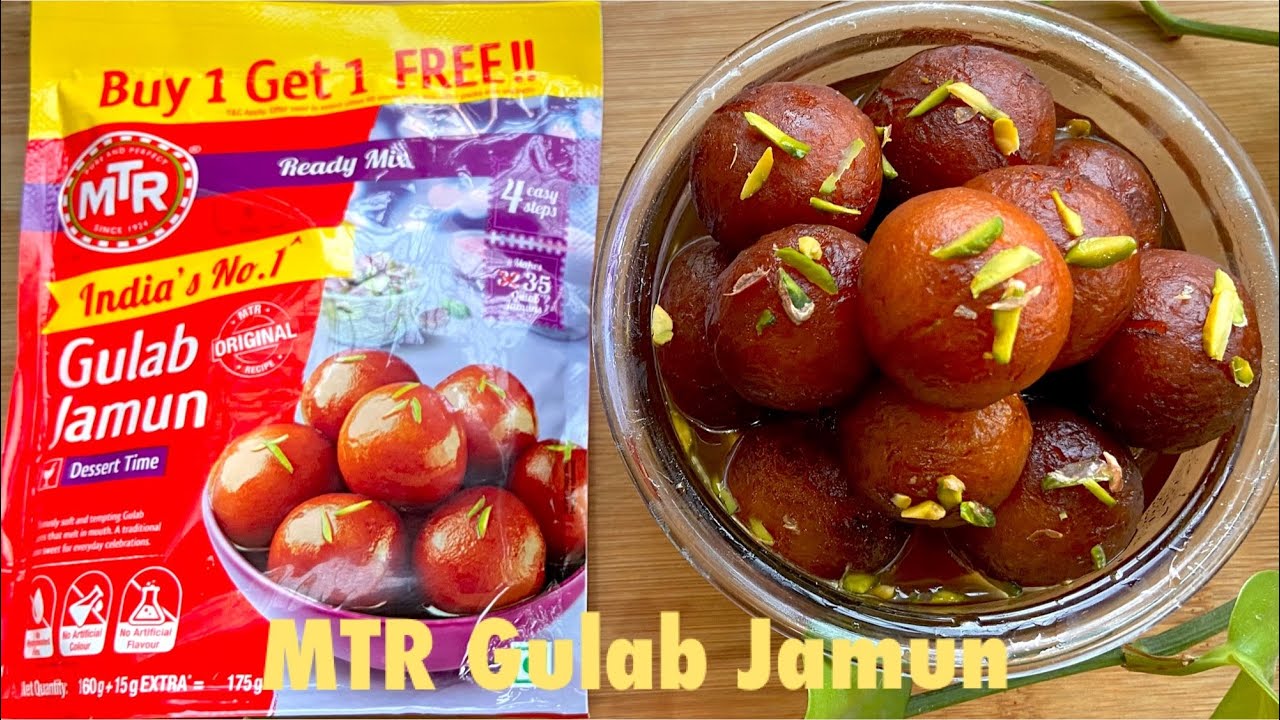MTR Gulab Jamun Recipe|| Perfect Instant Gulab Jamun with MTR |How to make MTR Gulab Jamun