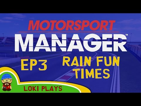 🐺🐶 Motorsport Manager PC - Lets Play EP3 - Rainy Days