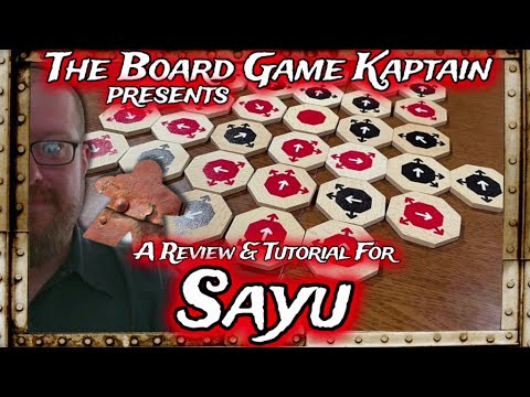 The Board Game Kaptain's Review & Tutorial for Sayu