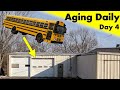 Will The Bus Fit In My Nice Shop Aging Daily Day 4