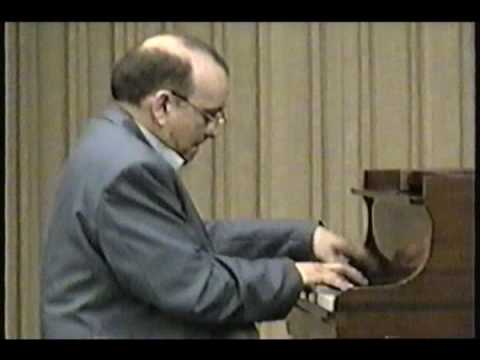 David Michael Dunbar performs, Grieg's Piano Sonata in E minor opus 7, 2nd & 3rd movements