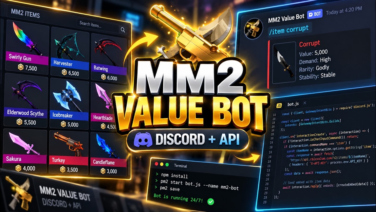 Watch the full Discord bot tutorial