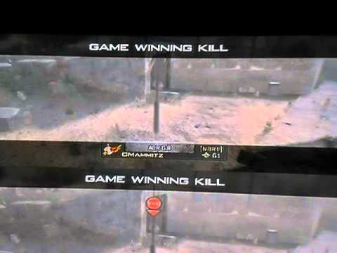 MW3: throwing knife kill to the stomach!!!!