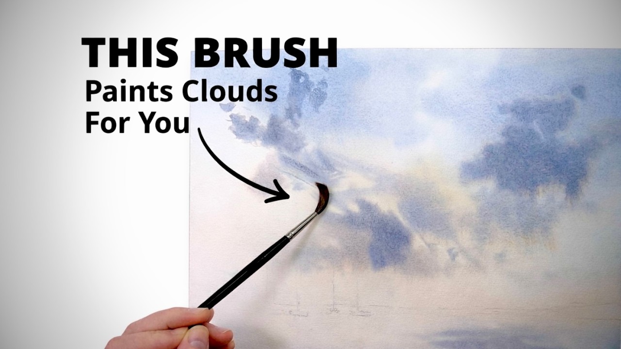 My Favourite Watercolour Sky Brush