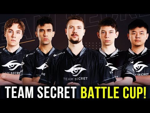 Full Team SECRET on Chinese Battle Cup - Hard Bootcamp Practice Before The International 9 - Dota 2