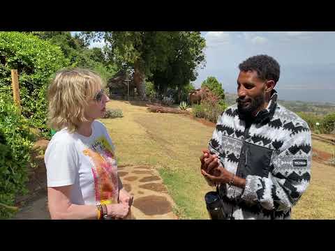 Mental-Coach Ute trifft Deutschlands schnellsten Marathonläufer Amanal Petros in Kenia