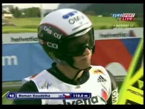 Ski jumping - Roman Koudelka 110m - Einsiedeln K105 2008 - Q