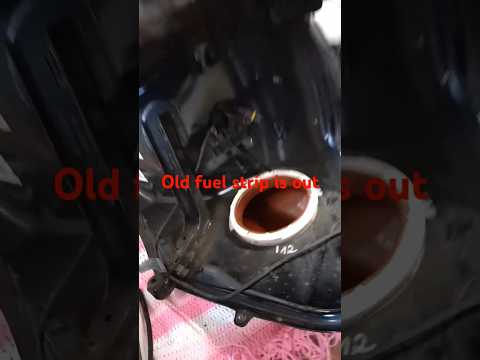 Thumbnail for BMW r1200r 2009 fuel strip. easier than I thought to get it out. by BMW R1200R