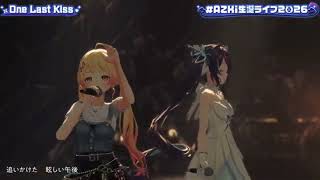 【ホロライブ】AZKiと奏の「One Last Kiss」　#AZKi生誕ライブ2026 #azki #音乃瀬奏 #ホロライブ