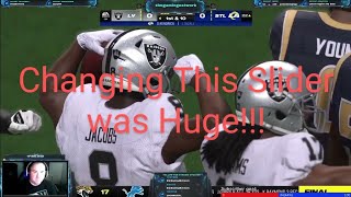 Madden 24 Slider Testing Progress