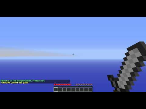 me winning hunger game minecraft