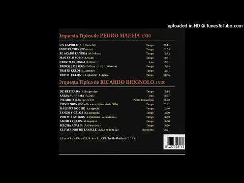 El payador de Lavalle Canta: Luis Díaz con Orquesta Ricardo Brignolo 1929 ó 1930