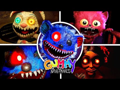Gummy Nightmares - Full GAME Walkthrough & Ending (Demo Showcase)