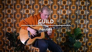 Video thumbnail for Guild F44 1984 played by Filip Schrijver | Demo @ The Fellowship of Acoustics by TFOA Demos